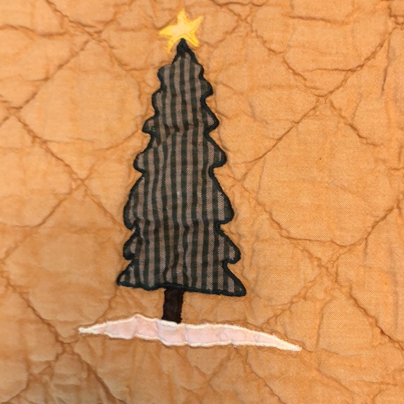 Christmas Quilted Santa/Tree/Gift Table Runner 63x14” - Picture 5 of 8